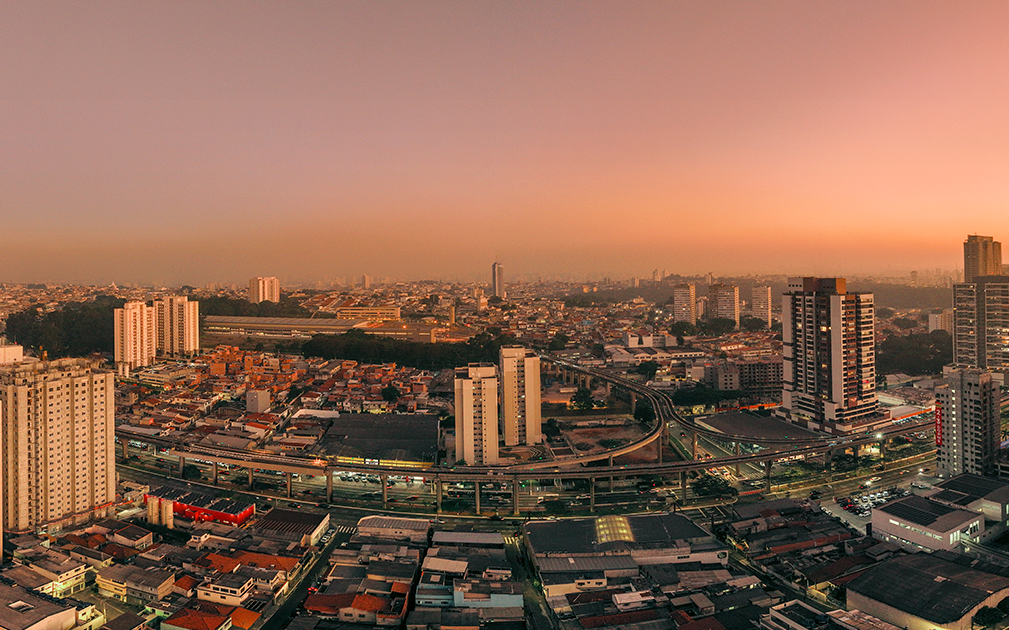 Vila Ema - Foto aérea